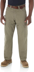 Wrangler Riggs Workwear mens Ranger work utility pants, Bark, 40W x 36L US