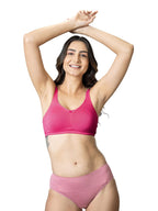 Lyra 515 Peech Blossom Valentina WomenS Full Coverage Bra Pink