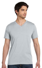 Unisex Jersey Short-Sleeve V-Neck T-Shirt - TRUE ROYAL - XS(D0102H7WcV6)