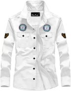 Kadiyu Double Pocket MenS Casual Shirt - Regular Fit, Solid Spread Collar, Versatile Everyday Wear, Comfortable And Stylish Desi