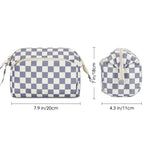 Narwey Large Women Makeup Bag Wide-open Make up Bag Travel Cosmetic Organizer Toiletry Bag for Cosmetics Toiletries Accessories