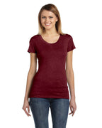 Ladies Triblend Short-Sleeve T-Shirt - cHAR BLK TRIBLND - S(D0102H7WJ4J)