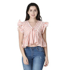 Leriya Fashion Womens Waffle Knit Tunic Cap Sleeve Button Down Tie Knot Henley Tops Loose Fitting Bat Wing Shirts Top (X-Small, 