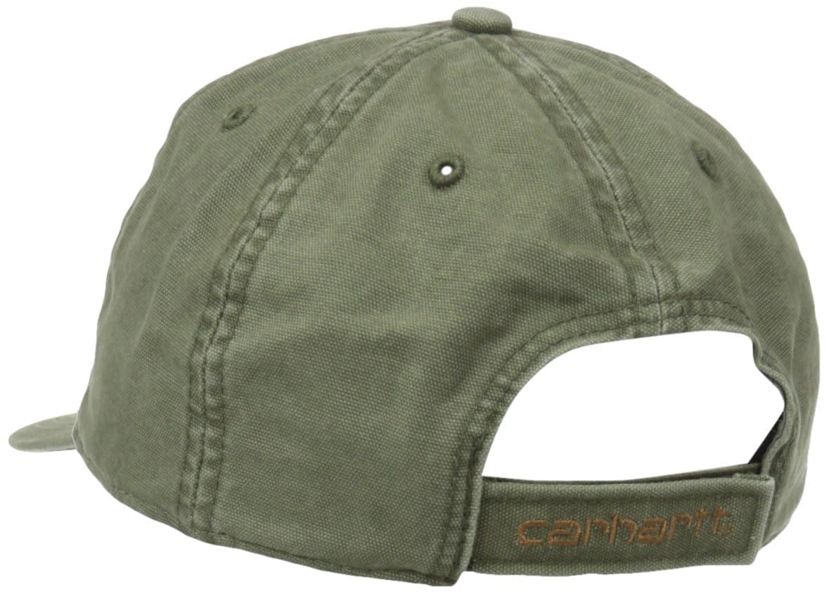 Carhartt Men's Canvas Cap, Army Green, One Size