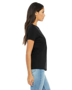 Ladies Relaxed Jersey Short-Sleeve T-Shirt - TEAM PURPLE - S(D0102H7WZYT)