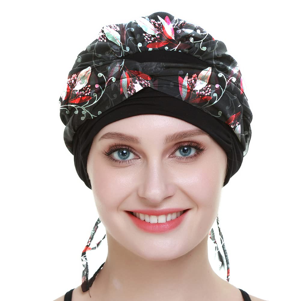 Winter Warm Headwrap Turban For Cancer Patients Lightweight Chemo Hat Beanies