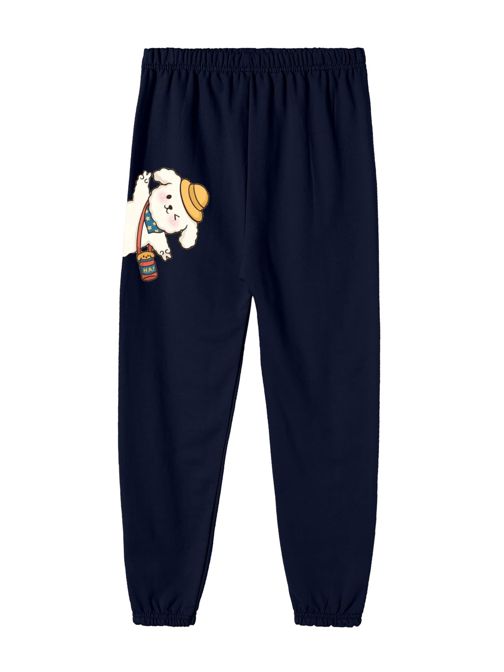 Kyda Kids Boys And Girls Loop Knit Printed Regular Fit Track Pants (Pack Of 1)