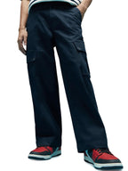 Veirdo Men's Lycra Baggy Fit with Button Closure Casual Solid Woven Cargo Pants
