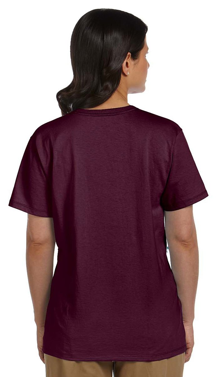 Ladies Essential-T V-Neck T-Shirt - BLAcK - S(D0102HI3ZDg)