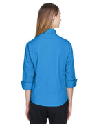 Ladies Perfect Fit34-Sleeve Stretch Poplin Blouse - LIME - S(D0102H7YEc8)