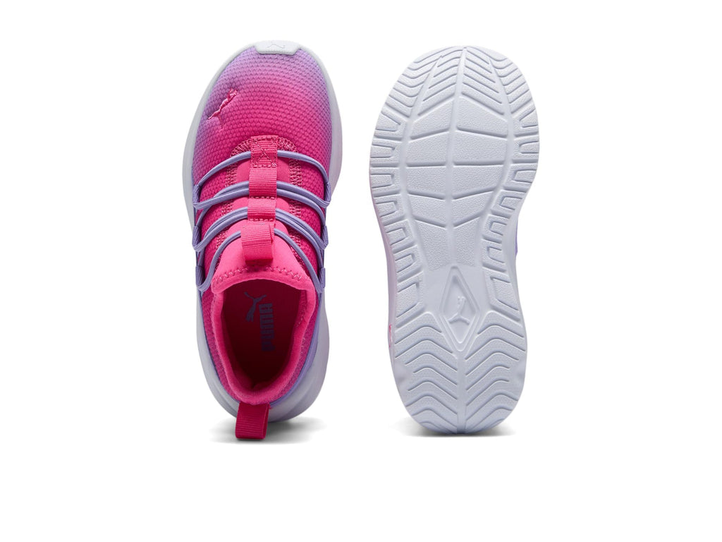 PUMA One4All Sneaker, Glowing Pink-Lavender Alert White, 12 US Unisex Little Kid