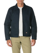 Mens Unlined Eisenhower Jacket - BLAcK - 3XL(D0102H7Zg8J)