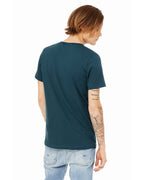 Unisex Jersey Short-Sleeve V-Neck T-Shirt - TRUE ROYAL - XS(D0102H7WBg6)