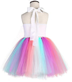 Tutu Dreams Unicorn Dress Girls Dress Up Clothes for Play Rainbow Pink Tutu Birthday Outfit Easter Gifts Party Favors Decoration