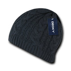 Decky 634-CHA Braidy Knit- Charcoal
