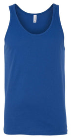 Unisex Jersey Tank - NEON BLUE - XS(D0102H7WAAP)