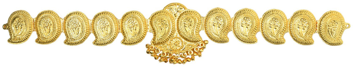 Unknown WomenS Gold Plated Mango Design Waist Belt For Bharatanatyam/Marriage 7