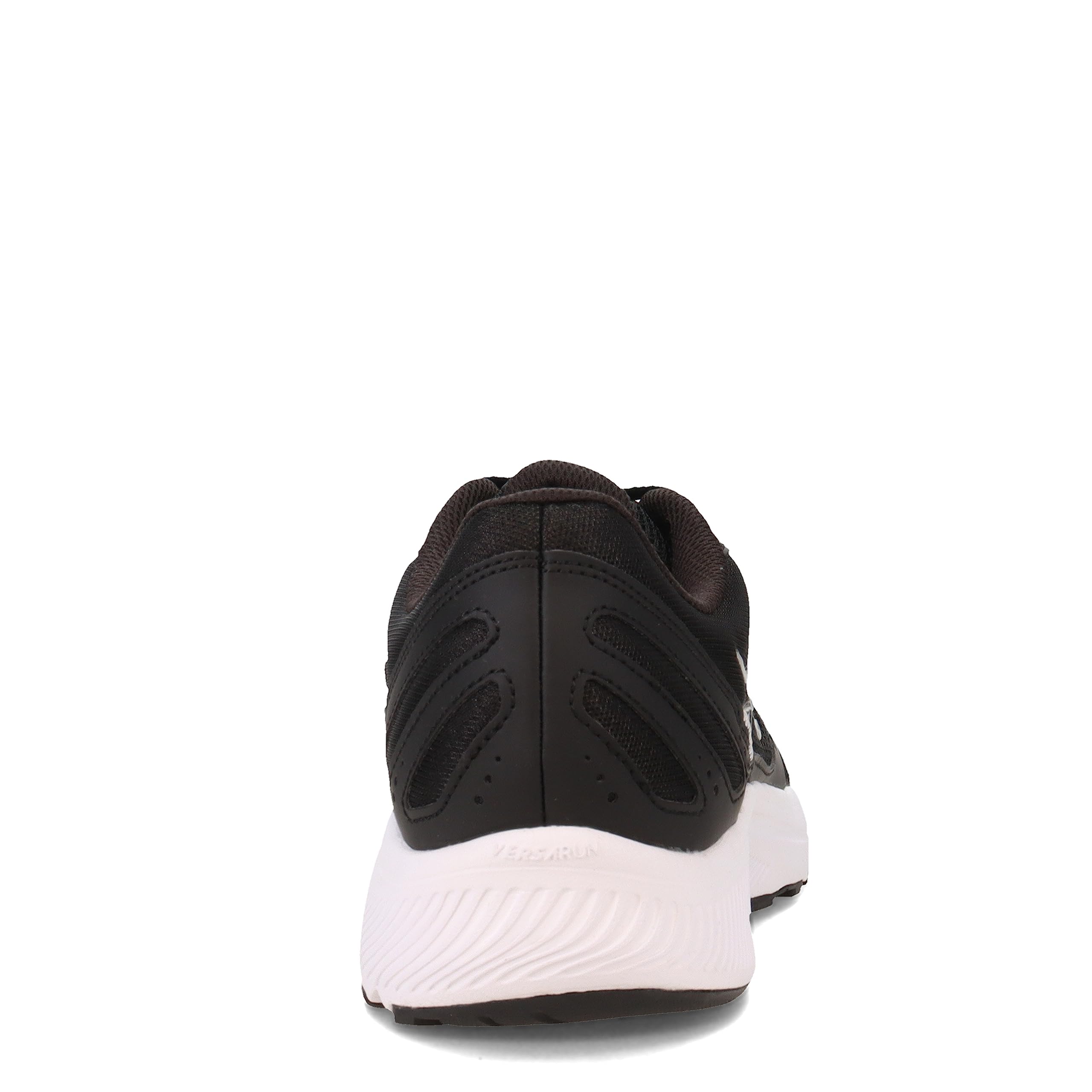 Saucony mens Cohesion 15 Running Shoe, Black/White, 11 Wide US