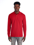 Jerzees Mens SpotShield Stain-Resistant Polo Shirt, X-Large, True Red