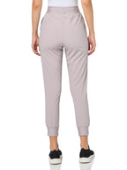 Under Armour Womens Armoursport Woven Pants, (009) Gray Dawn / / White, XX-Large Short