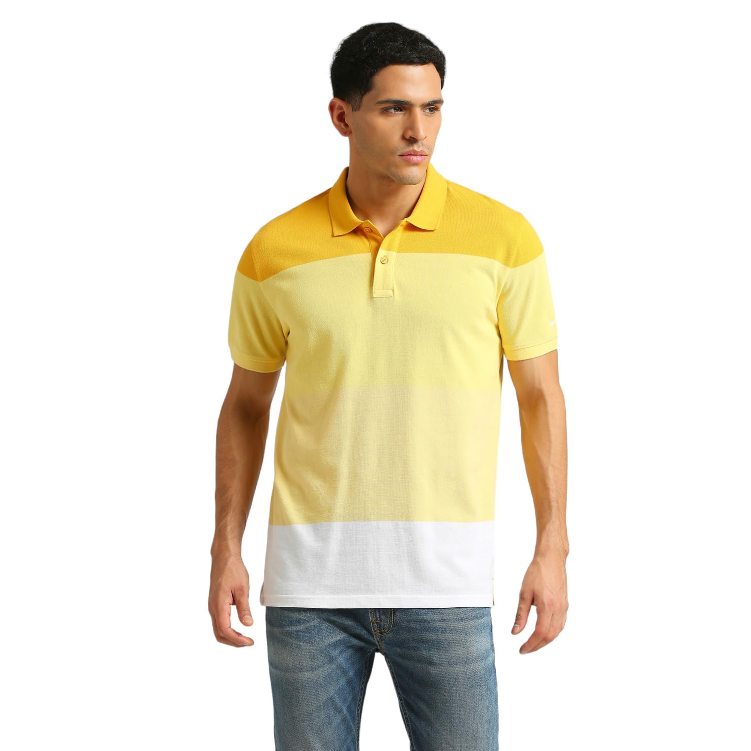 Pepe Jeans MenS Regular Fit T-Shirt (Pm542200_Yellow