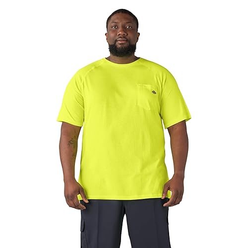 Mens 55 oz Temp-IQ Performance T-Shirt - BLAcK - L(D0102H7MLg2)