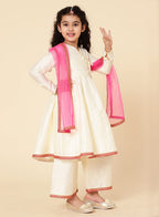 A.T.U.N. (All Things Uber Nice) A.T.U.N. Girls Anarkali Palazzo Set