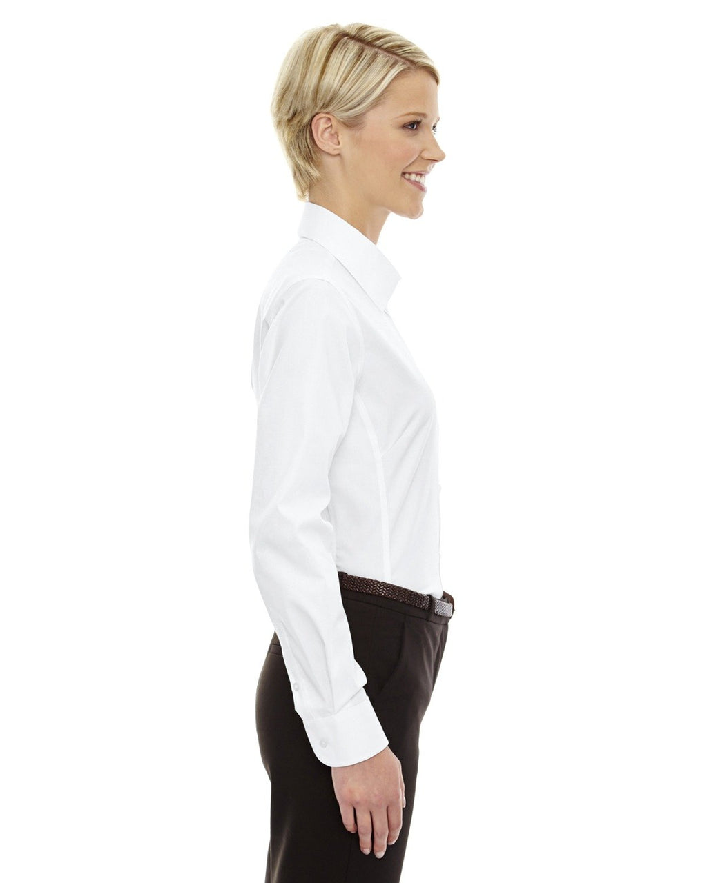 Ladies crown Woven collectionSolid Stretch Twill - BLAcK - XS(D0102H76TH6)