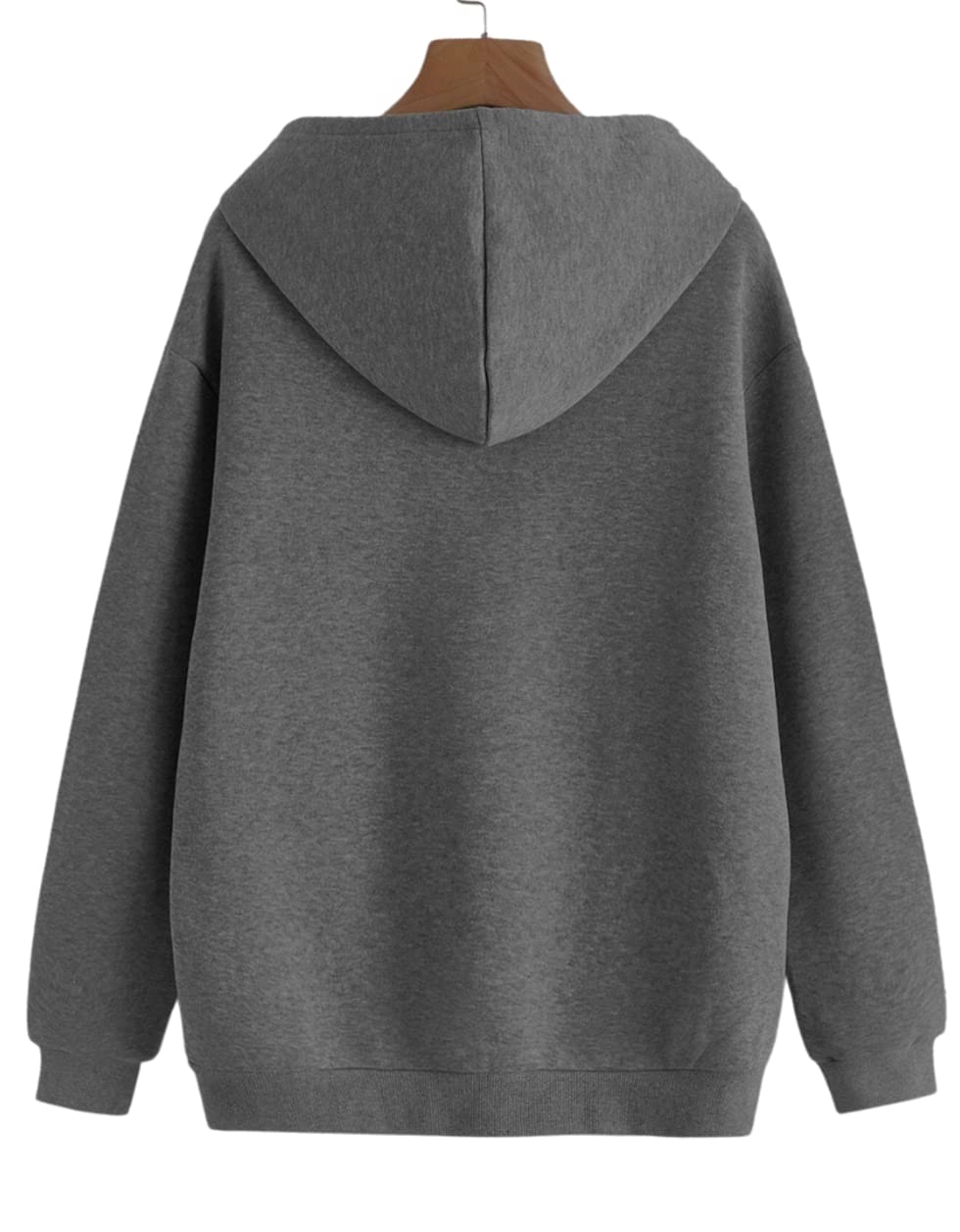 JUNEBERRY Womens Cotton Blend Hooded Neck Sweatshirt