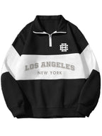 Noble Monk MenS Baggy Fit Sweatshirt | Drop Shoulder Oversized Sweatshirt | Long Sleeve Zip With Collared Sweatshirts For MenS