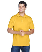 Mens 4 oz Polytech Polo - WHITE - 5XL(D0102H7YX48)