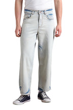 Hubberholme Men Cotton Washed Baggy Mid-Rise Jeans 13