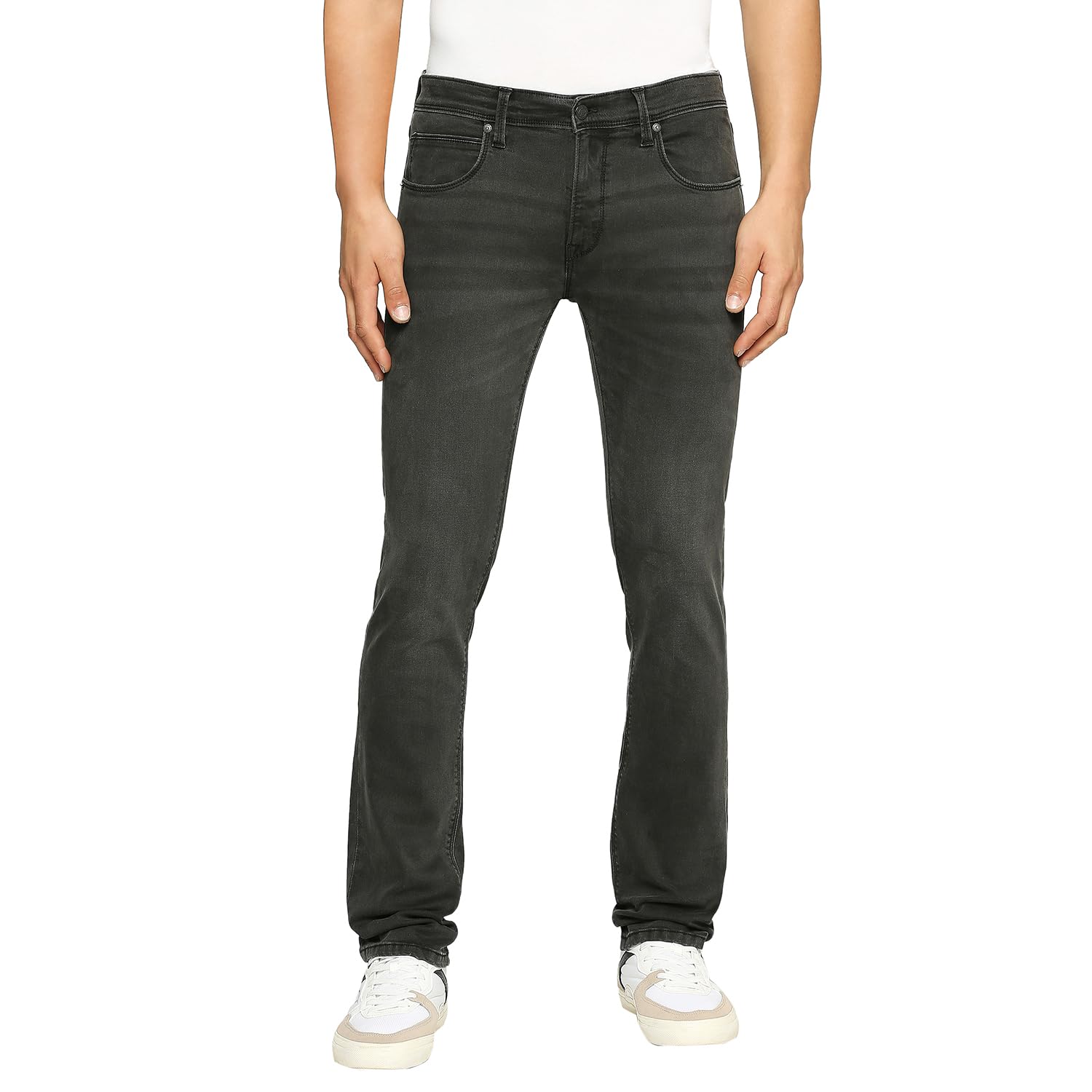 Pepe Jeans Men Mid Rise Slim Fit Jeans,Black,32