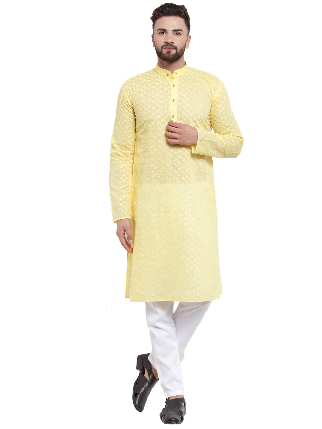 Jompers Mens Chicken Cotton Kurta Pyjama Set