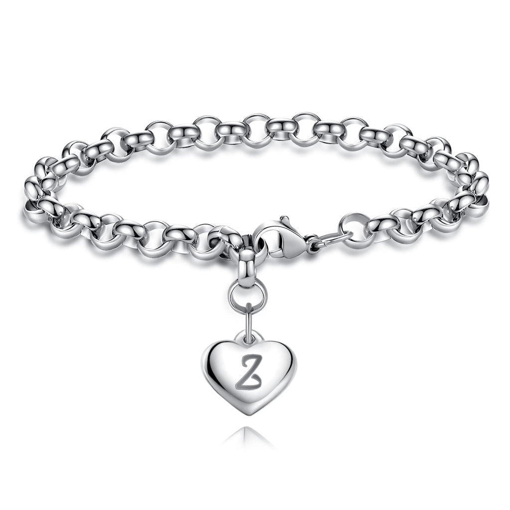TONY & SANDY Charm Bracelets for Girls Jewelry Teen Girls Gift Ideas Christmas Stocking Stuffers 2023 Birthday Stainless Steel L