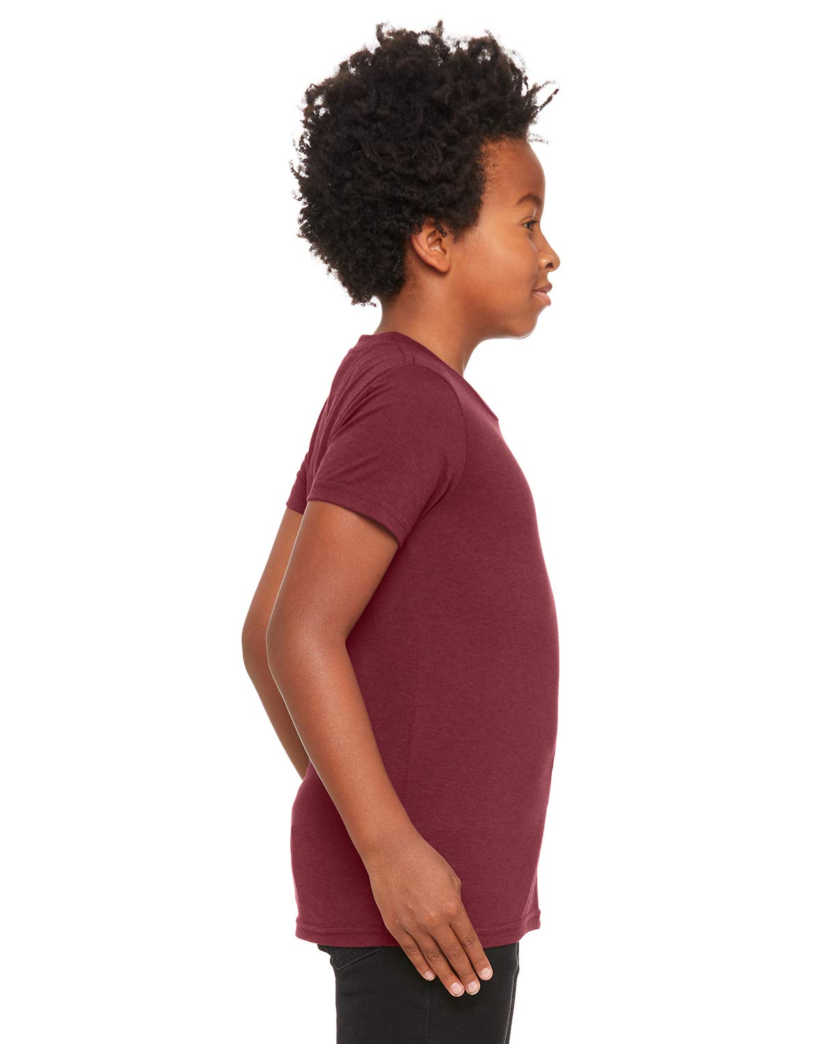 Youth Triblend Short-Sleeve T-Shirt - BLUE TRIBLEND - M(D0102H7W698)