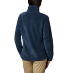 columbia Womens Benton Springs Full Zip, columbia Navy, 1X Plus