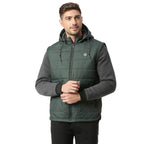 Pepe Jeans MenS Polyester Standard Length A-Line Coat (Pm402695_Olive_2Xl)