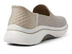 Skechers Women's Go Walk Arch Fit 2.0 Delara Hands Free Slip-Ins Sneaker, Taupe, 9