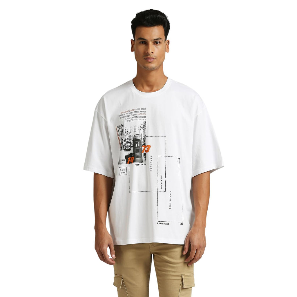Walker Photographic Printed Oversized Tee