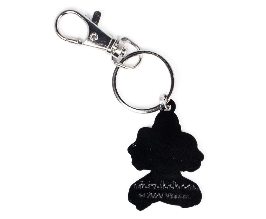 Avatar: The Last Airbender Aang Enamel Pendant Keychain | Cute Anime Key Ring Accessories With Purse Charm for Handbag, Wallet,