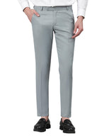 AVANOVA Mens Solid Ankle Length Flat Front Straight Slim Fit Casual Skinny Stretch Chinos Business Pant with Pocket Suit Pants 