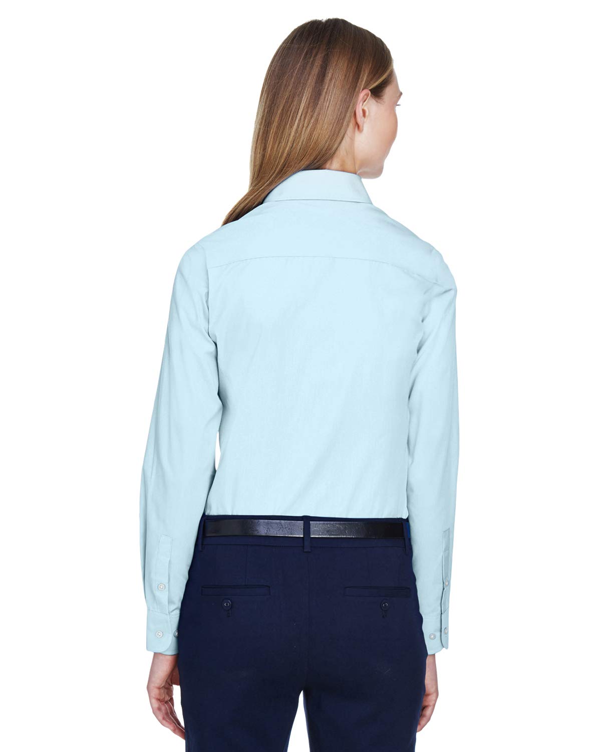 Ladies crown Woven collectionSolid Broadcloth - WHITE - 4XL(D0102H7Y5Y8)