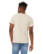Unisex Sueded T-Shirt - HEATHER RED - XS(D0102H7KPR6)