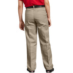 Dickies Boy's Little Flex Waist Flat Front Pants, Desert Sand, 7
