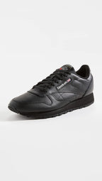 Reebok Unisex Classic Leather Sneaker, Core Black/Core Black/Pure Grey 5, 9 US Men