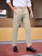 CB-COLEBROOK Mens Formal Pants Stretch Work Dress Pants 30/32/34/36/38 Quick Dry Lightweight Casual Comfy Trousers with Pockets