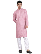 Jompers Mens Viscose Sequins And Embroidered Kurta Pyjama Set