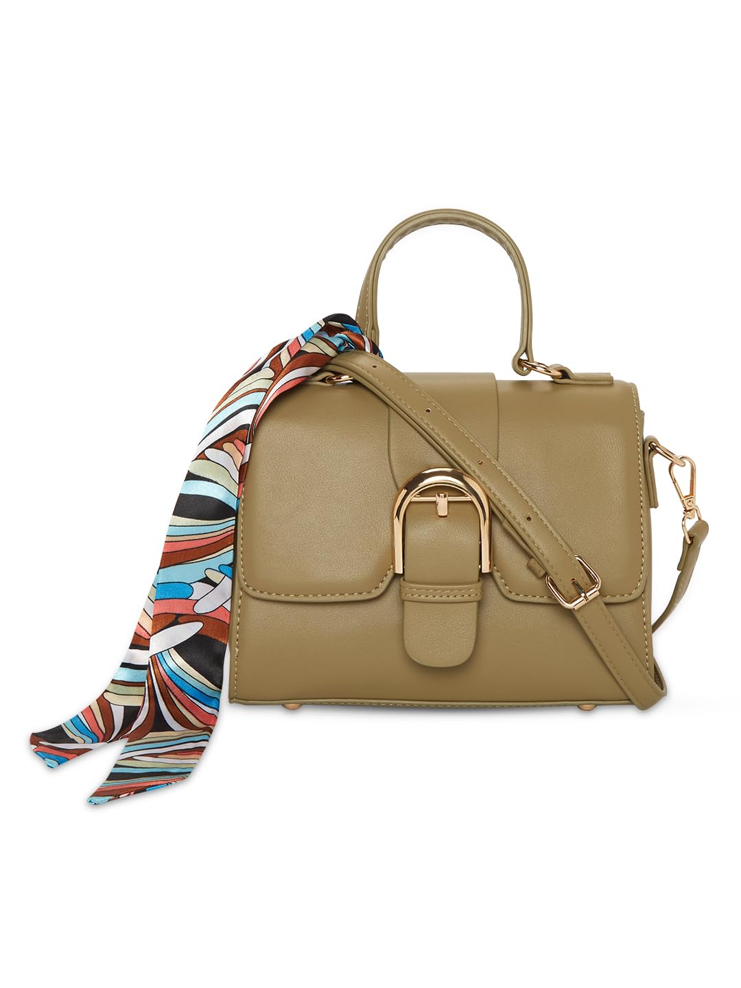 Vero Moda WomenS Solid Brown Sling Bag