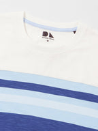 Dennis Lingo Crew Neck MenS Cotton Blue Solid T-Shirt
